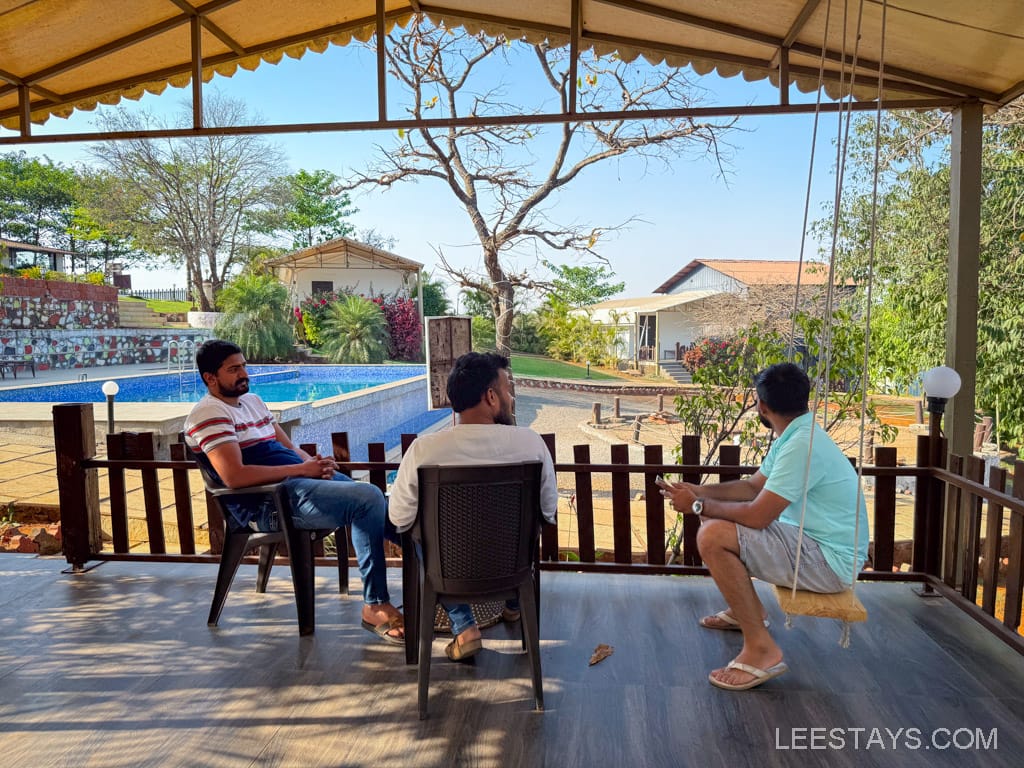 plunge pool cottage room near aamby valley Lonavala-10