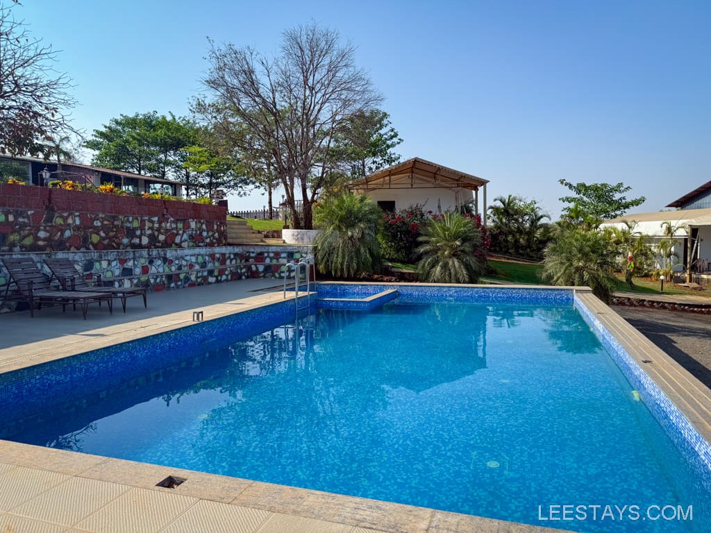 plunge pool cottage room near aamby valley Lonavala-17